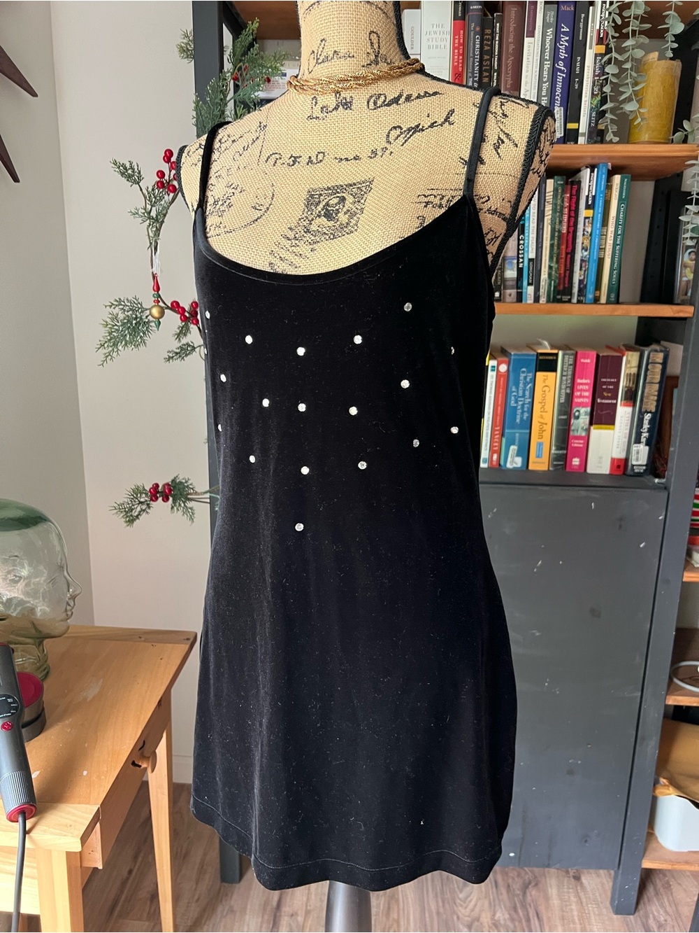 Shirley of Hollywood Black Lingerie Garment Tag Visible